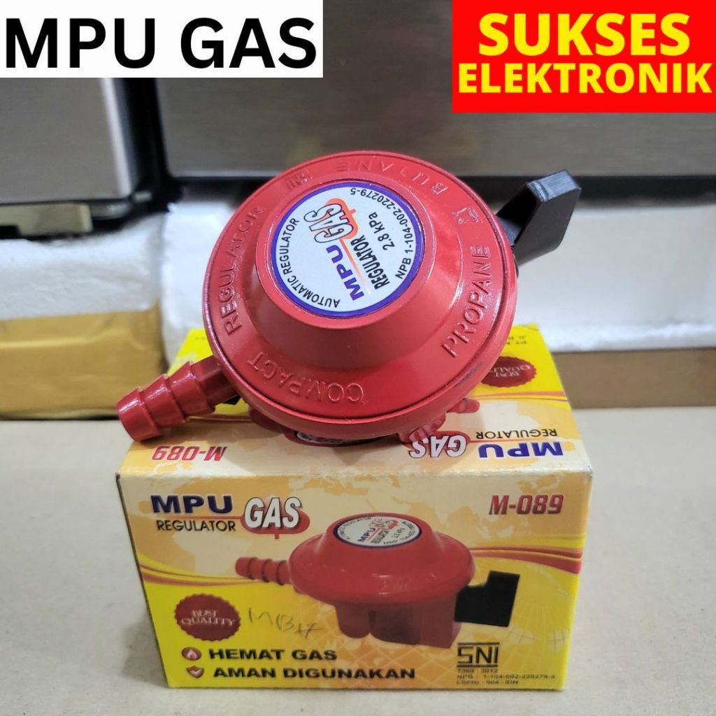 Regulator Gas / Kepala Tabung Gas Kompor MPU Otomatis
