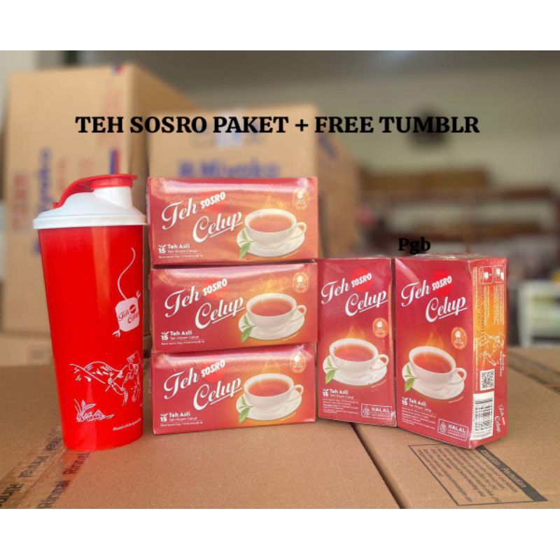 

Teh Sosro + Tumbler