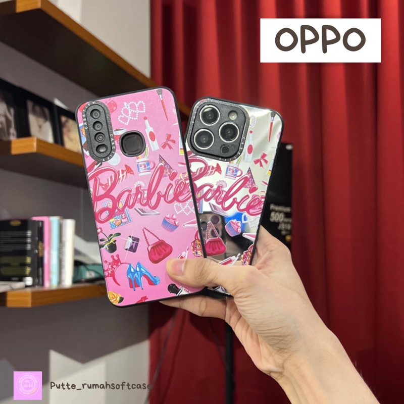 CASETIFY BARBIE PINKY AND MIRROR FOR OPPO | OPPO RENO 7Z RENO 8Z RENO 6 4G RENO 5 A53 A33 A74 A95 RE