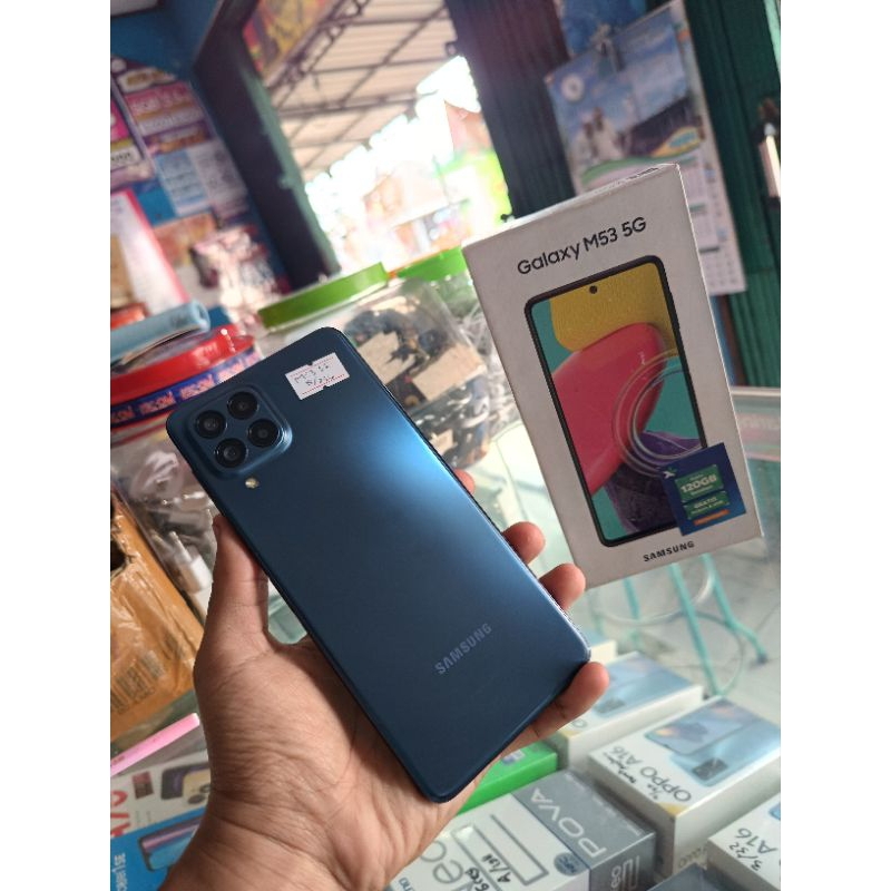 samsung m53 5G ram 8/256gb fullset