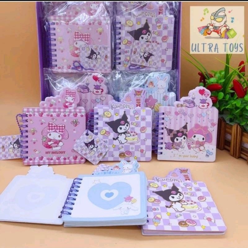 

Notebook sanrio mini lucu / Notebook mini