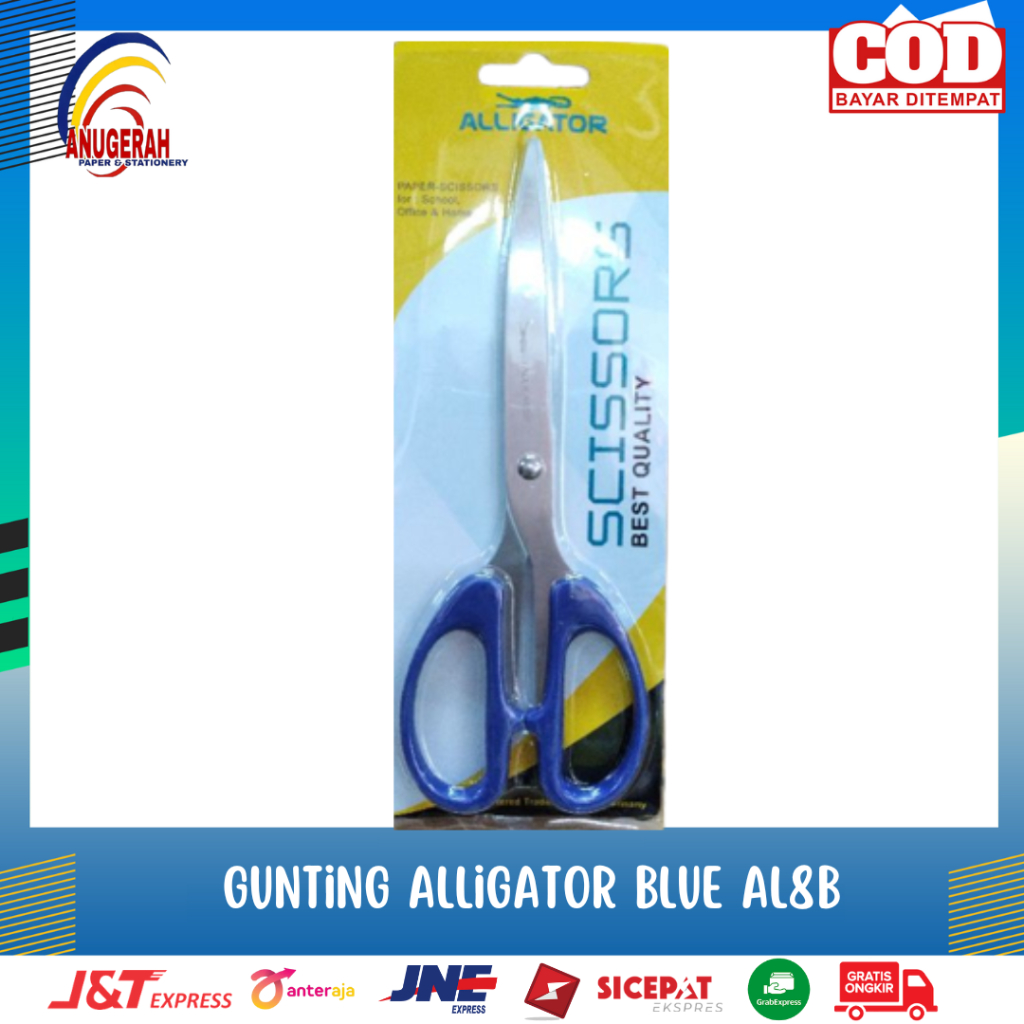 

GUNTING ALLIGATOR 589551 BLUE AL8B (PCS)
