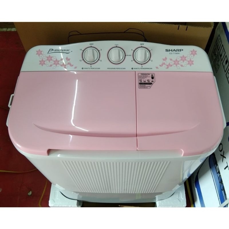 Mesin Cuci 2 Tabung Sharp 7 & 8kg Puremagic Bogor