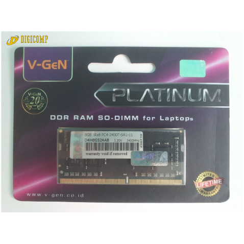 RAM VGEN SODIMM 8 GB 2400 Platinum DDR4