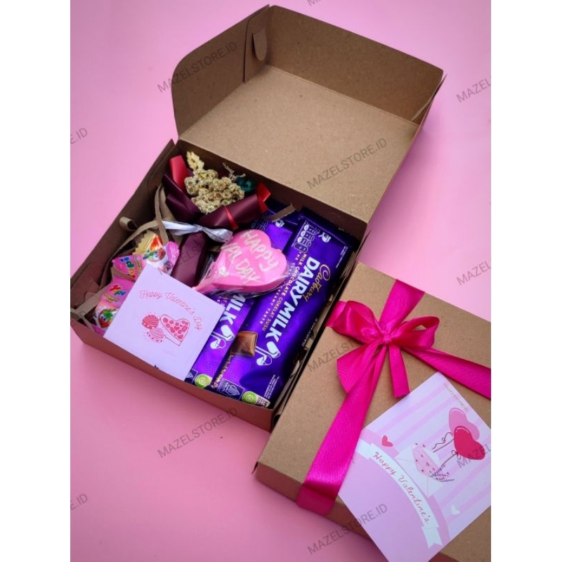 

Simple Gift Box Valentine