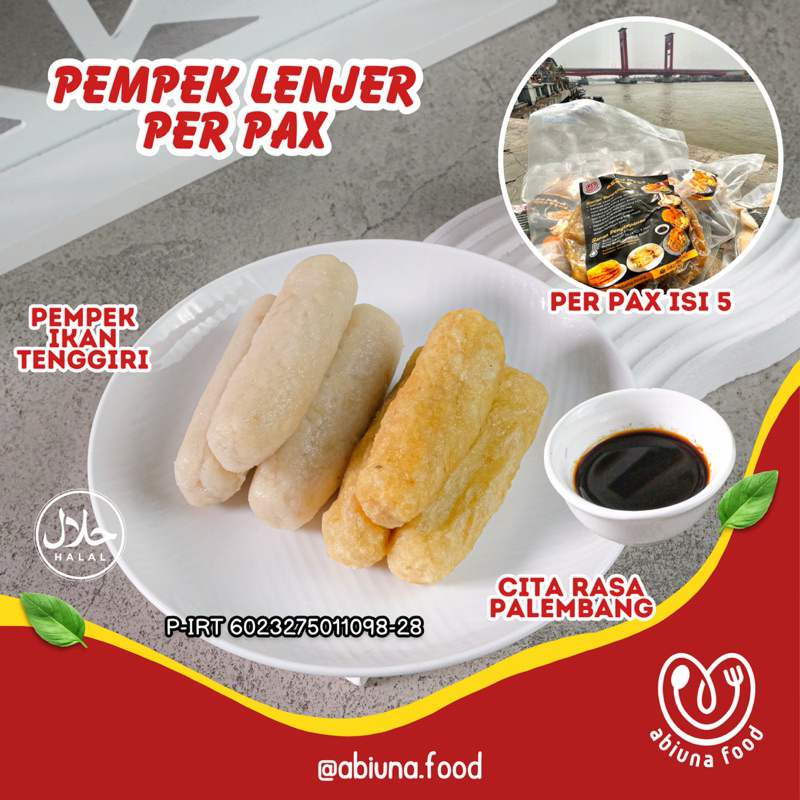 

ABIUNA FOOD - PEMPEK LENJER KECIL ISI 5