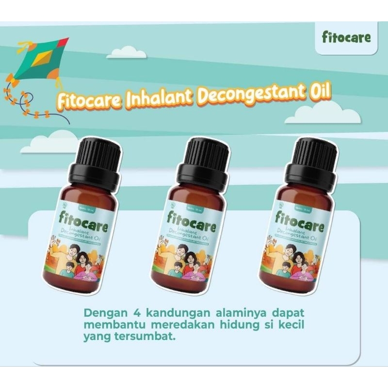 Minyak Angin Fitocare inhalant untuk pilek hidung tersumbat pada anak dari Kimia Farma
