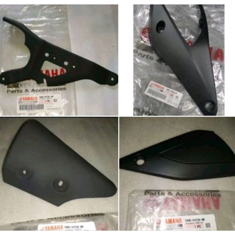 COVER TAMENG KNALPOT MT25 R25 ORIGINAL