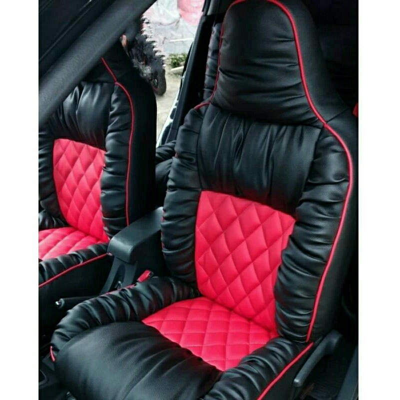 sarung jok/cover jok mobil 2baris model sofa, untuk Agya / Alya / jezz / Brio
