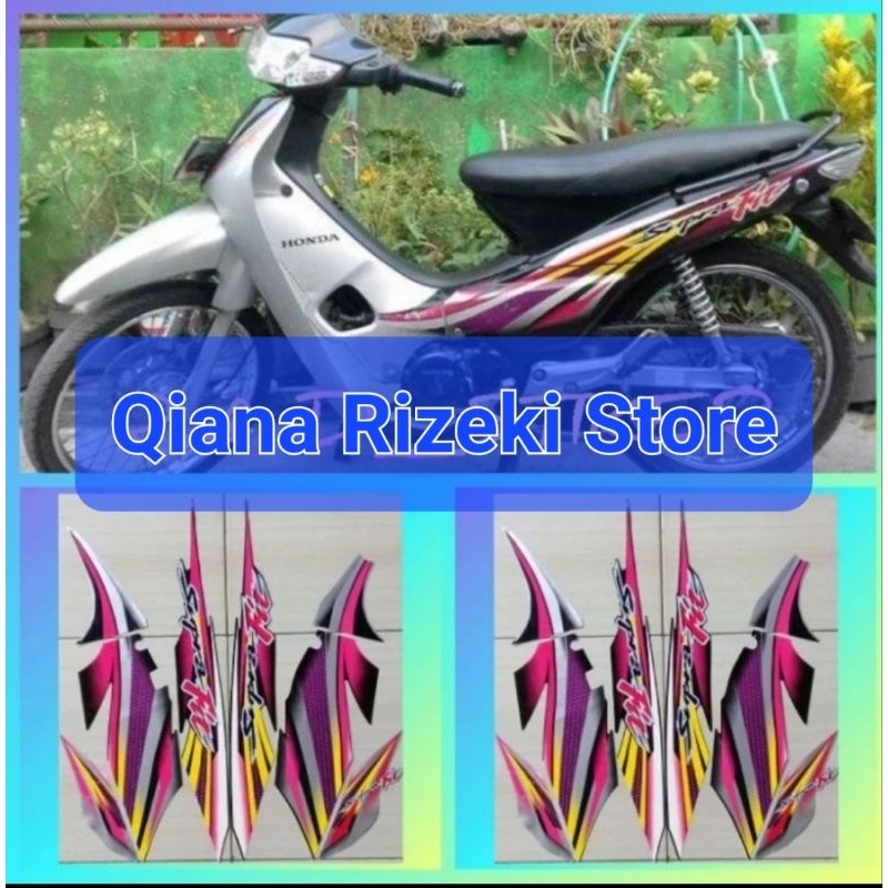 Redy Stiker setiker striping Supra Fit Lama Supra Fit 2002 2003
