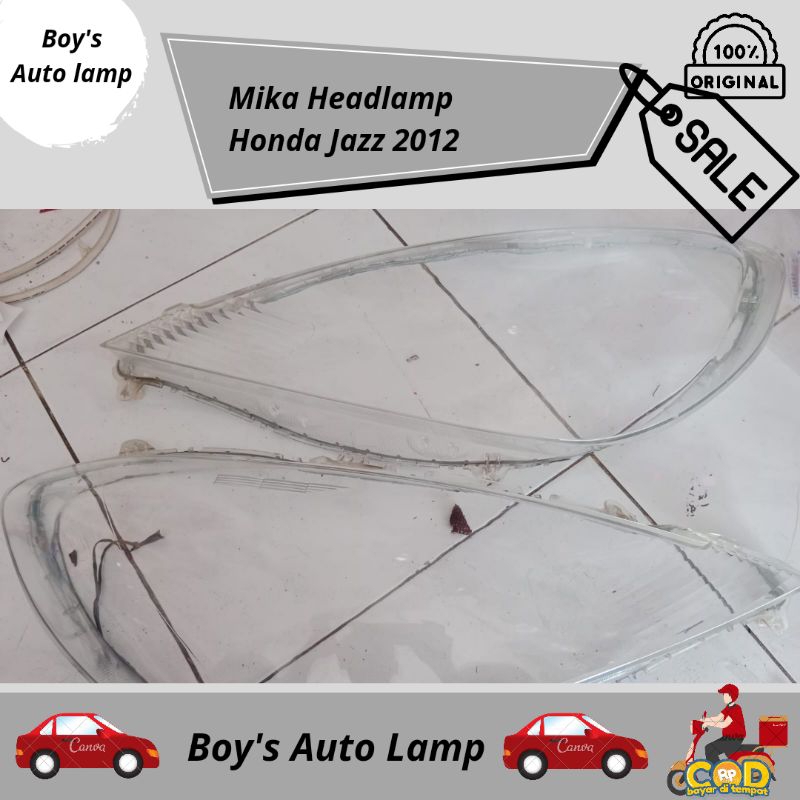 Mika Headlamp Lampu DepanHonda Jazz 2012 2013 Original