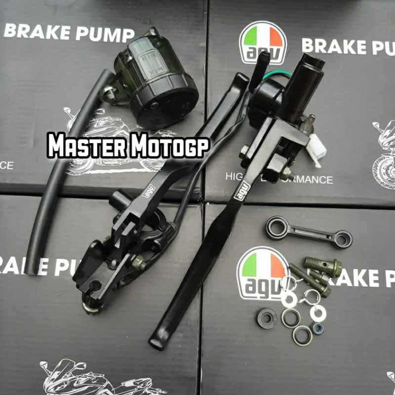 Master rem tabung no name big smoke model Brembo high performance Master rem tabung bulat A GV Nmax 