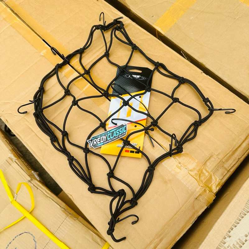 jaring helm jaring motor HITAM jaring JOK BELAKANG by MOS super kuat