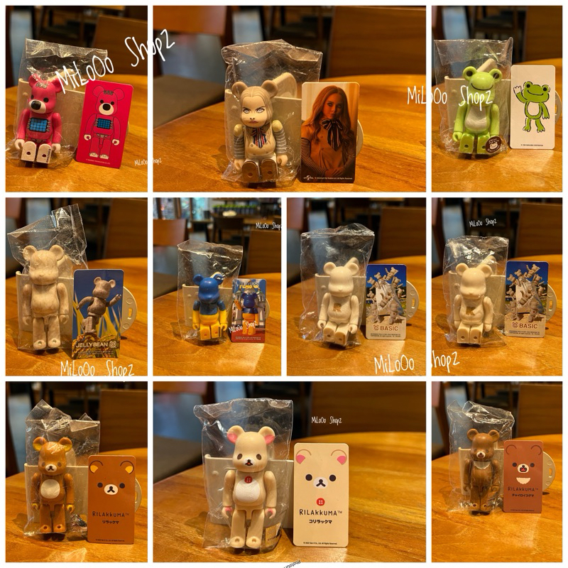 BEARBRICK BE@RBRICK 100% Series 45 46 47 - BLIND BOX  BEARBRICK