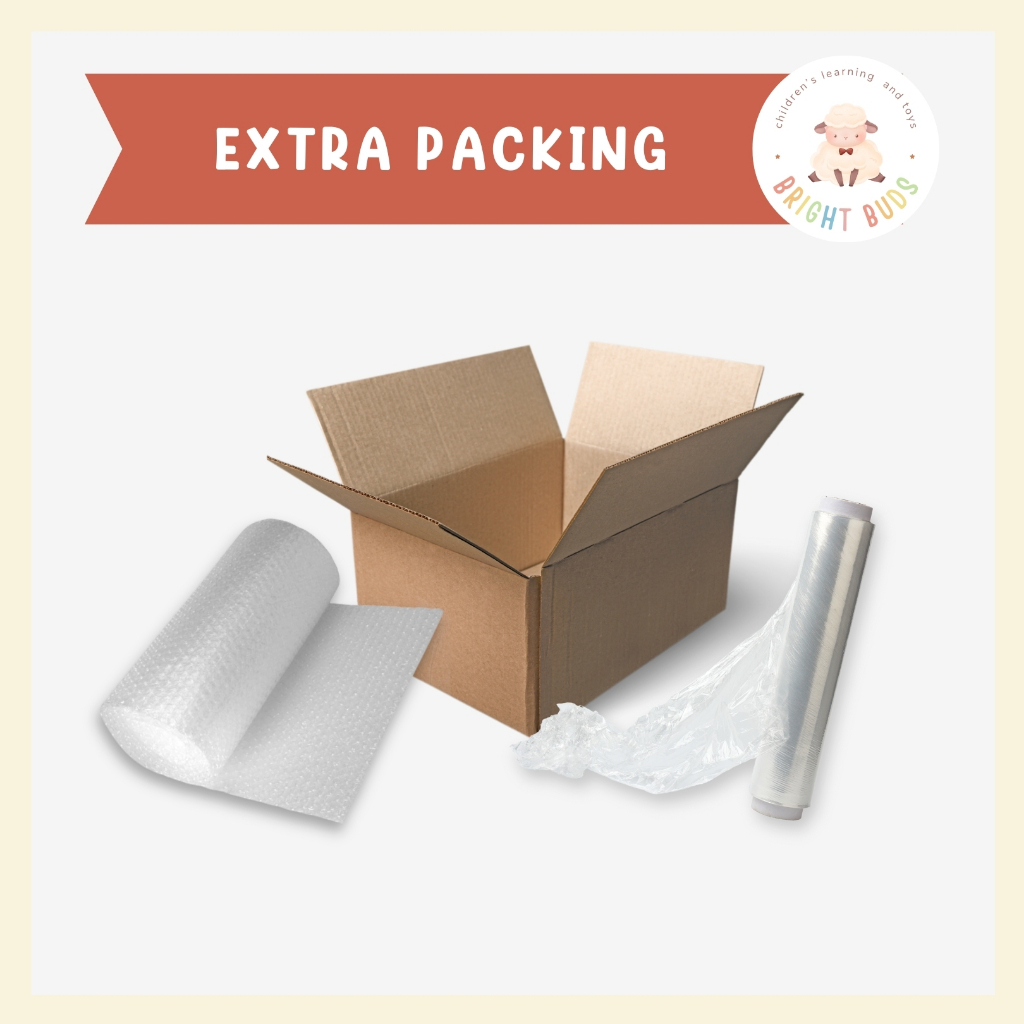 

EXTRA PACKING | Kardus | Bubble Wrap | Plastic Wrap