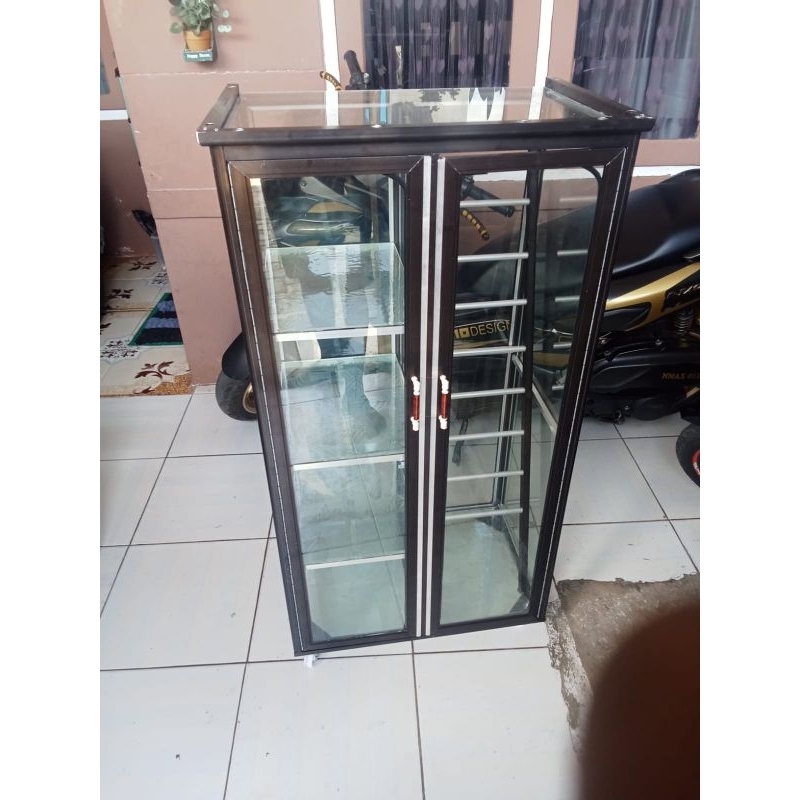 

NOTA- rak tas + rak hijab mini alumunium khusus kota semarang