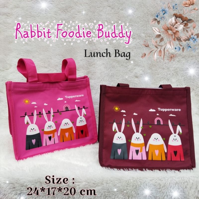 Tas bekal Rabbit Foodie Buddy Terbaru Tupp