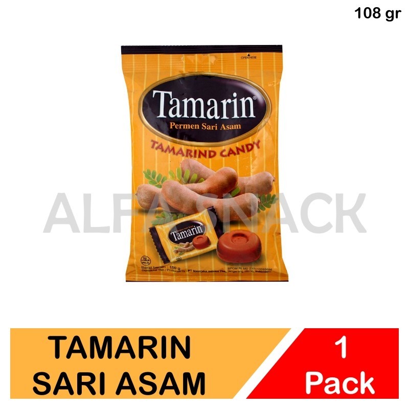 

Permen Sari Asam Tamarin | Tamarind Candy Kemasan Pack 135 gram