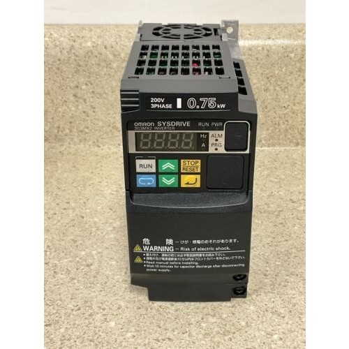 3G3MX2-A2007 - INVERTER 0.75KW 1HP 3PHASE 200V - OMRON