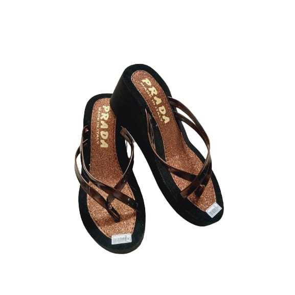 Sandal Wedges Wanita Prada Blink