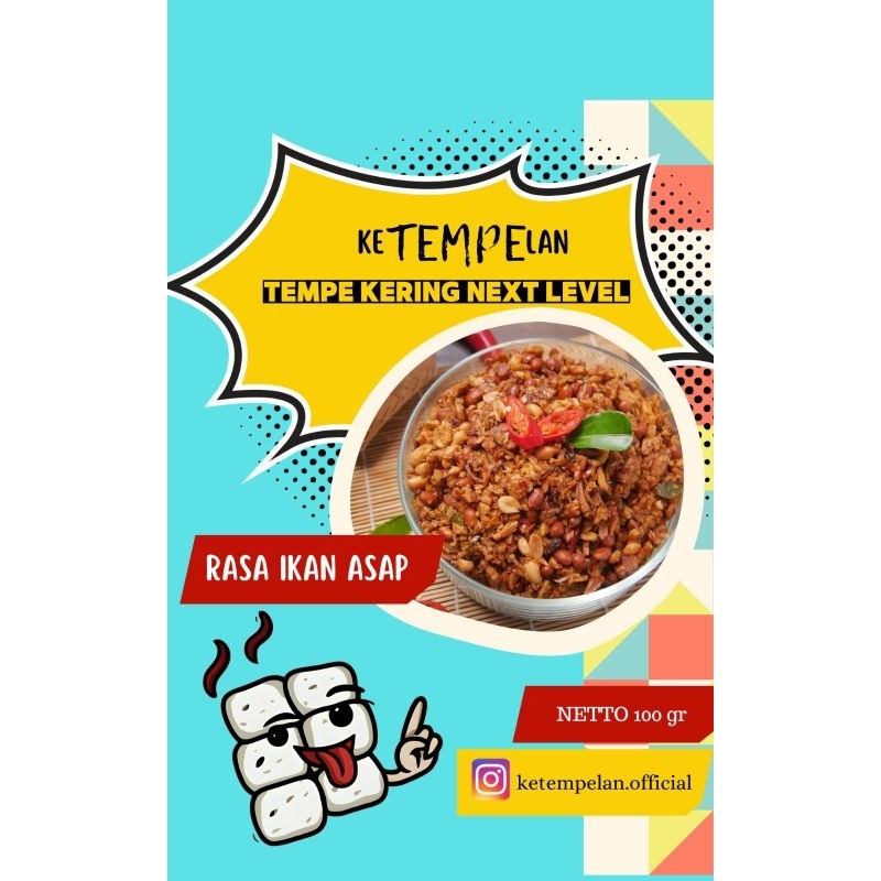 

tempe kering ikan asap/ kering tempe / orek tempe / tempe orek