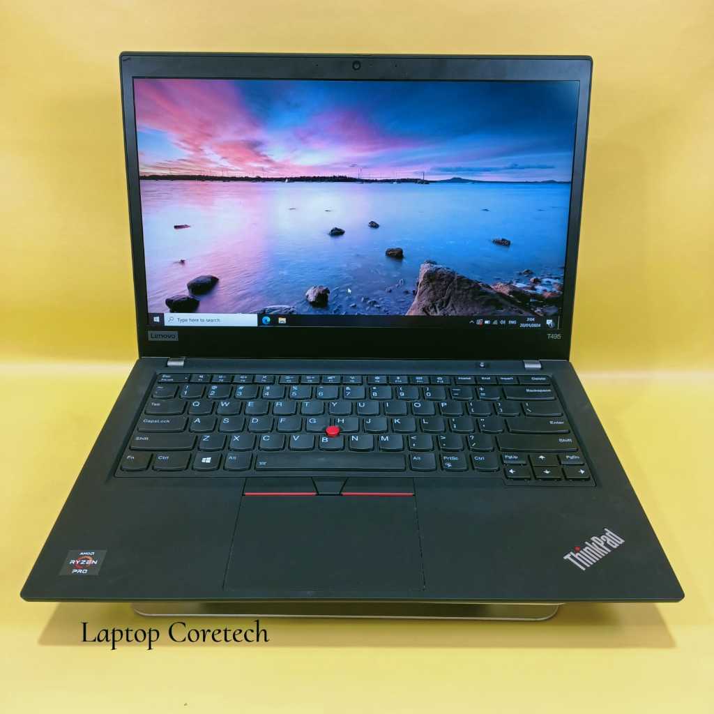 Laptop Lenovo Thinkpad T495 Ryzen 5 Pro Layar 14" Inch - SECOND, MURAH, BERKUALITAS