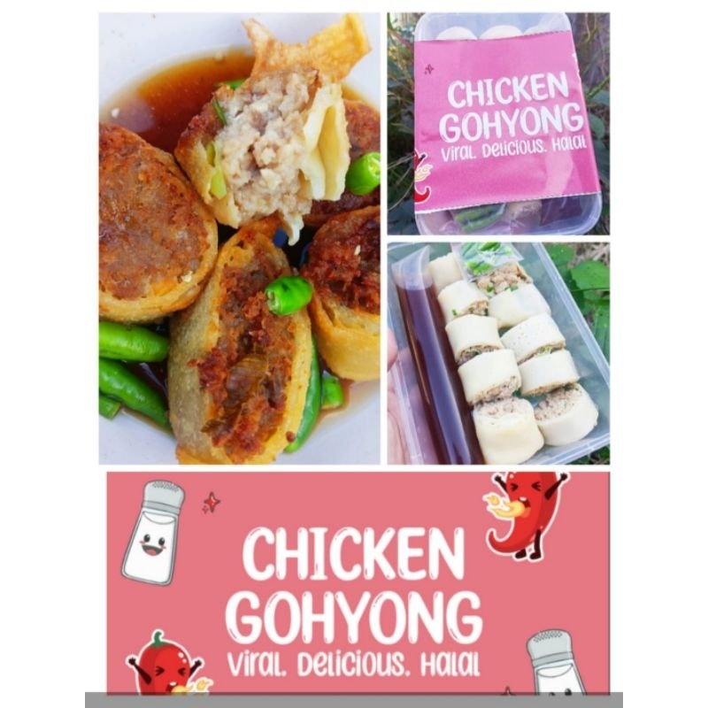 

Chicken Gohyong Frozen Isi 10 Pcs Gohyong Ayam Viral Halal