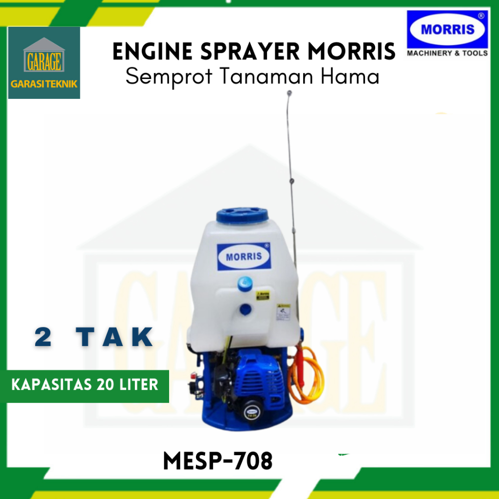 Mesin Semprot Hama Power Engine Sprayer Morris MESP-708