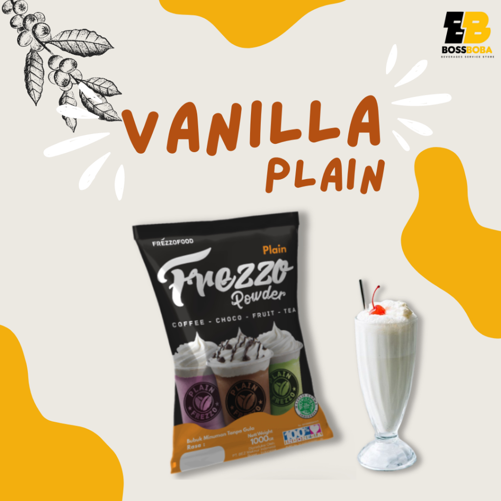 

Bubuk Minuman Rasa Vanilla Ory Plain Frezzo Powder Drink 1kg