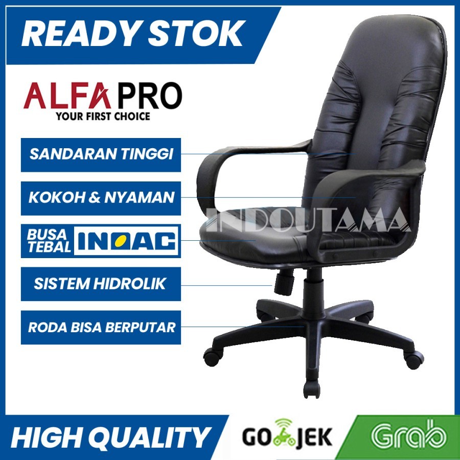 Kursi Kantor Dom 35 Kursi denver medium Sandaran Pendek Murah Berkualitas