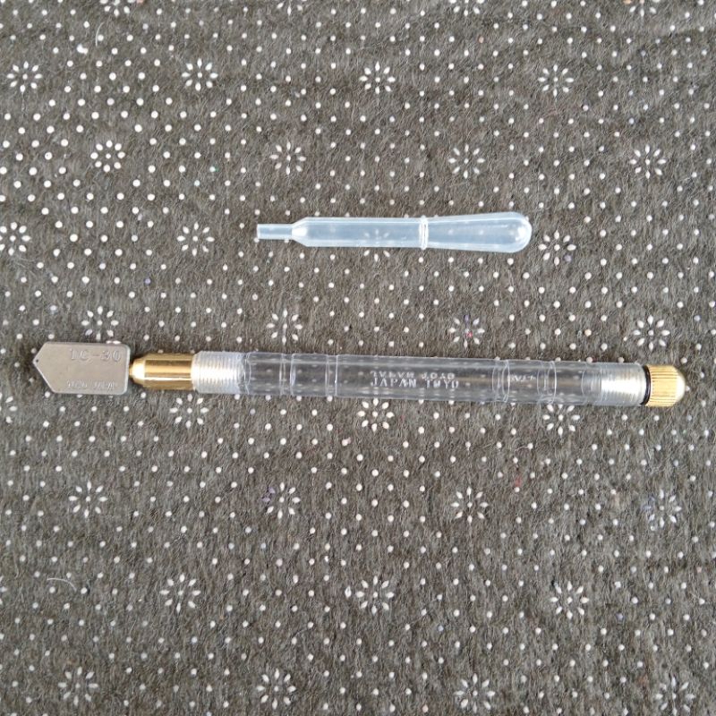 pisau potong kaca tebal 15 mm Toyo tc 30 type R original Made in Japan pisau pemotong kaca akuarium 