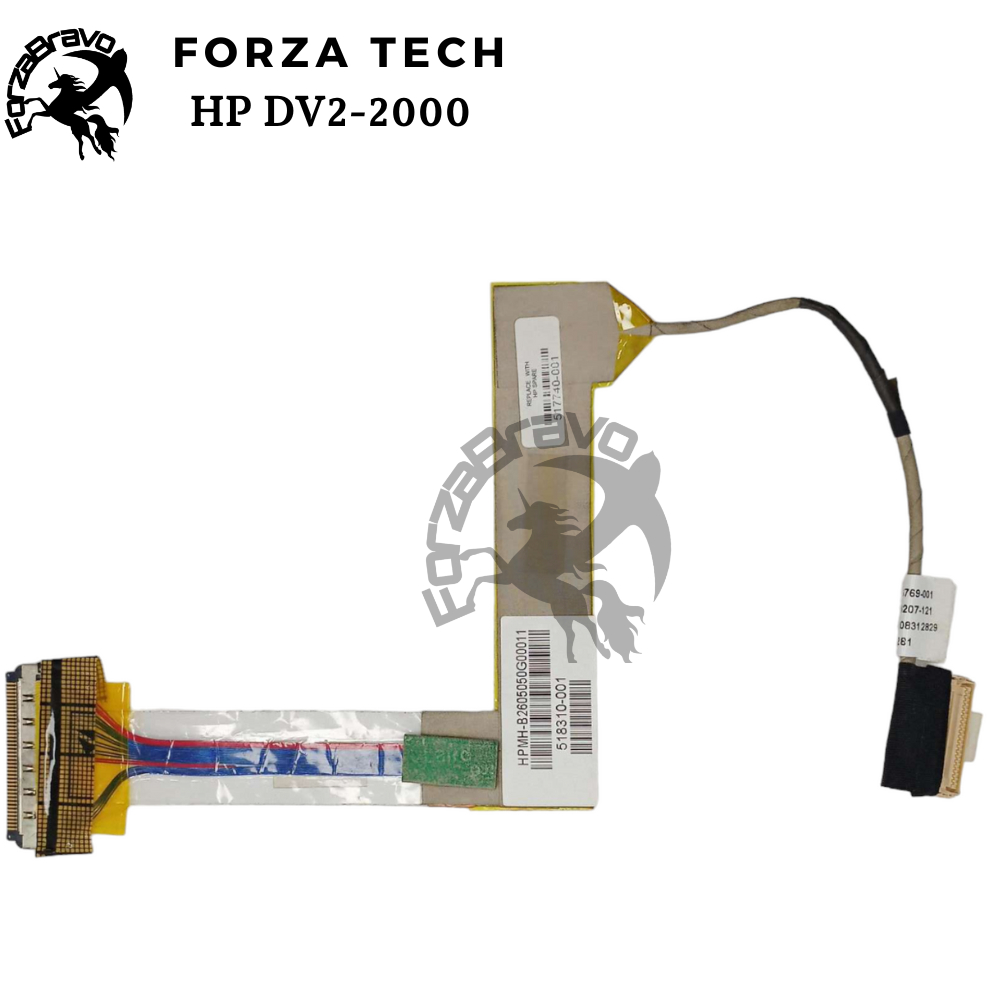 KABEL FLEXIBLE FLEKSIBEL LAYAR LED LCD LAPTOP HP PAVILION DV2 DV2-2000 DV2-1000 NEW