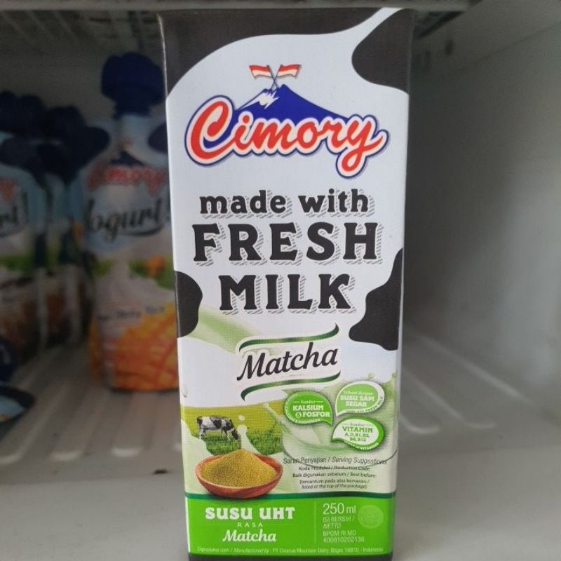 

Cimory UHT Freshmilk Matcha 250ml