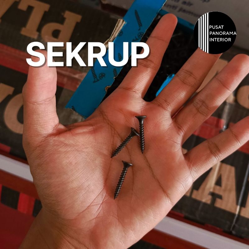 Sekrup/ Sekrup Gypsum/ Sekrup PVC/ Sekrkup Kecil/ Sekrup WPC