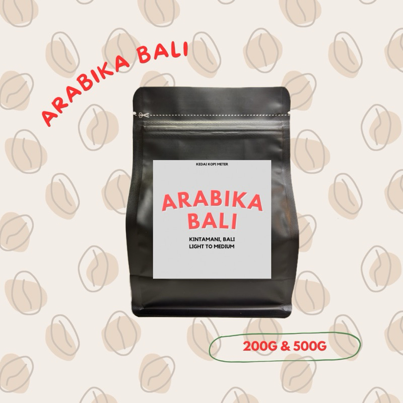 

Arabika Kintamani Bali 200g Biji Kopi/Bubuk Kopi Matang