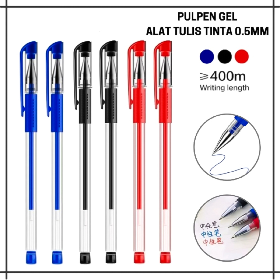 

Pulpen Gel Alas Tulis/ Pulpen Tinta Alas Tulis - BY : ASRMULTISHOP