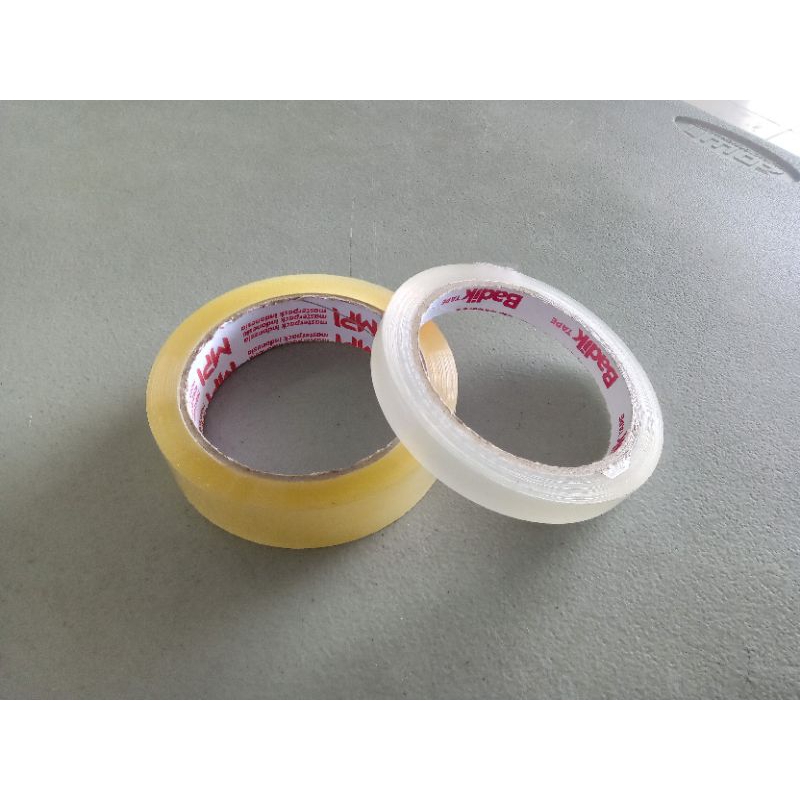 

SELOTIP / ISOLASI MPI 24mm / 12mm BENING