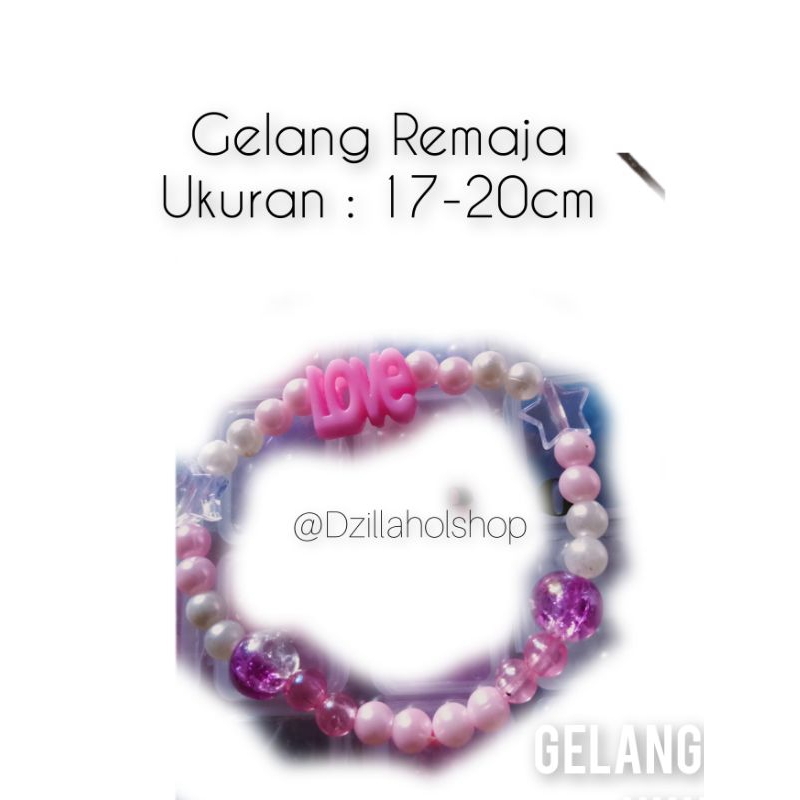 gelang manik dewasa-anak lucu