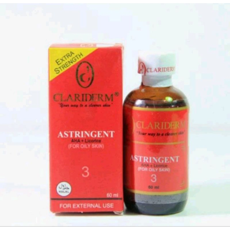 TONER CLARIDERM ASTRINGENT ORIGINAL