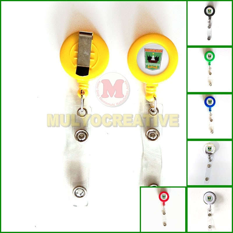 

ID Card Yoyo Sumatera Barat Gantungan Murah ID Card Holder Logo Sumbar