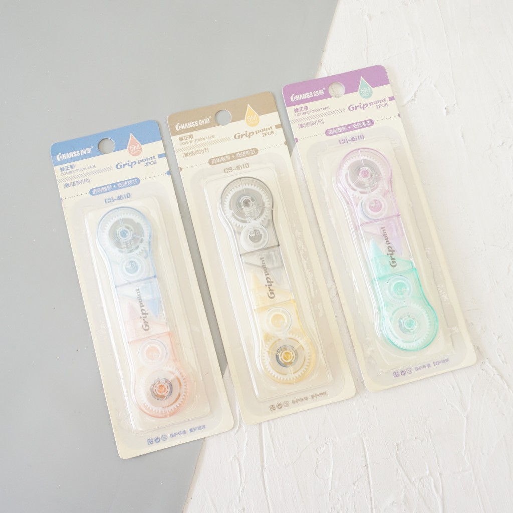 CORRECTION TAPE SET 2 PCS / TIP EX ROLL