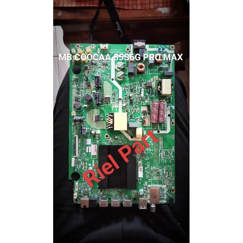 MB - MAINBOARD MOBO MODULE MOTHERBOARD MESIN TV LED SMART COOCAA 55S6G PRO MAX - 55 S6G PROMAX
