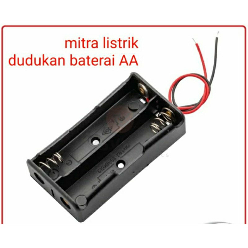 Tempat dudukan baterai/Holder baterai AA