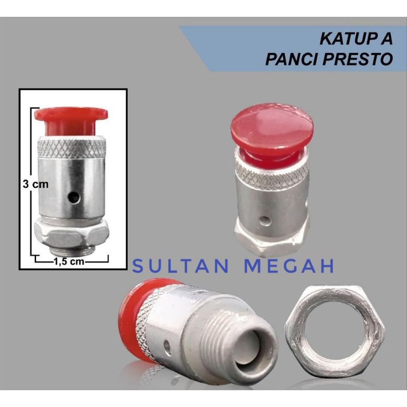 KATUP A PANCI PRESTO/PLUIT KATUP PANCI PRESTO