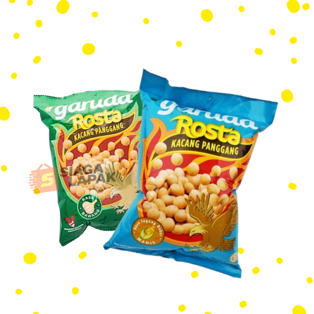 

Kacang Panggang Garuda Rosta 20gr Mini All Varian Bawang Jagung Bakar