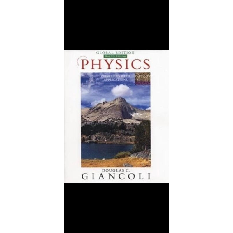 PHYSICS principles with applications Douglas.C GIANCOLI Global Edition
