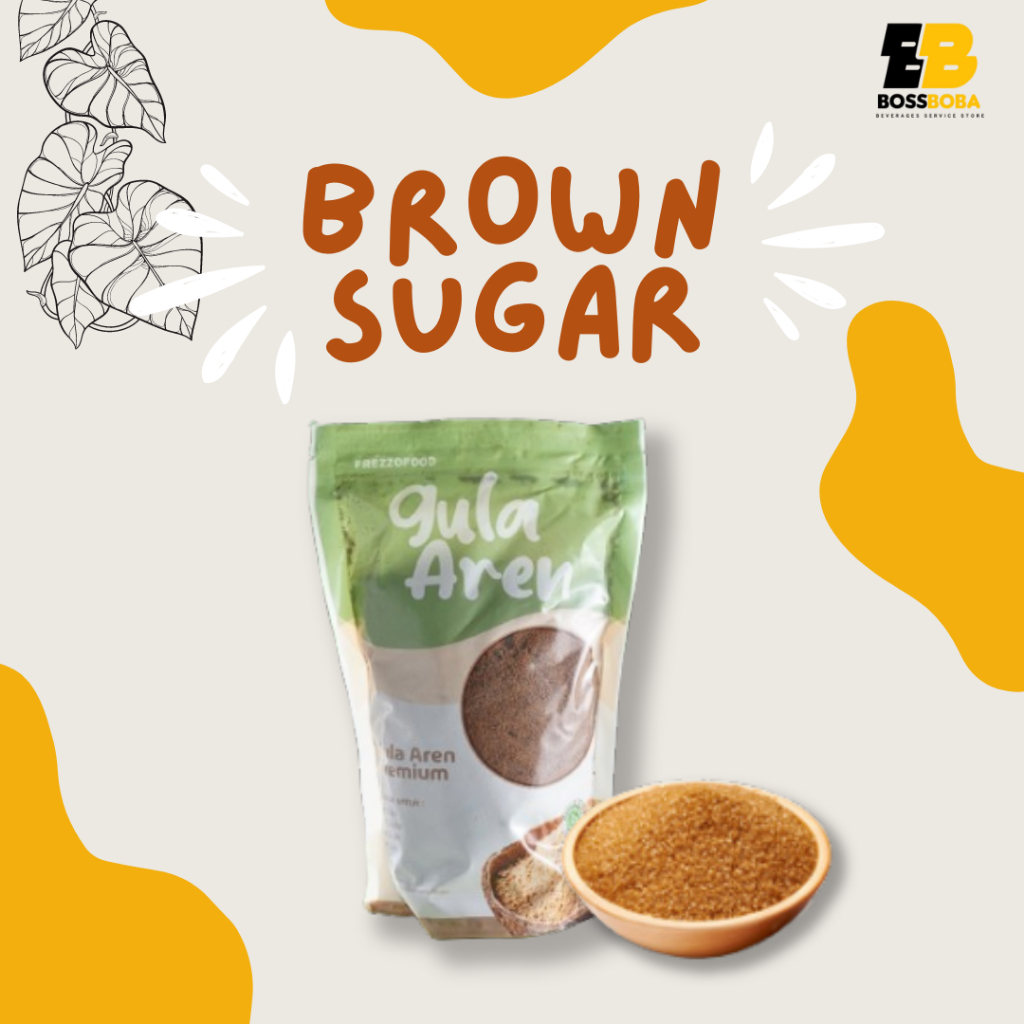 

Bubuk Gula Aren Premium Frezzo Lite 500gr/Brown Sugar Powder Murah/Bossboba