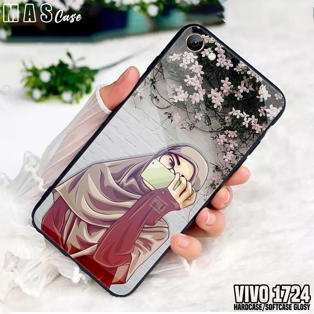 Case VIVO 1724 - Casing Hp VIVO 1724 ( HJB ) Silikon Hp VIVO 1724 - Softcase Glass Kaca - Kondom Hp 