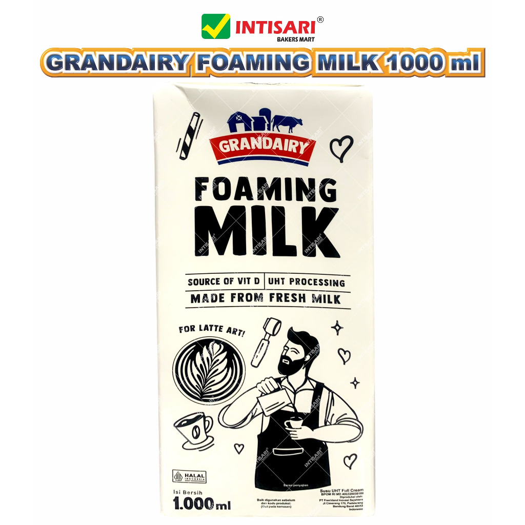

GRANDAIRY FOAMING MILK 1000 ML