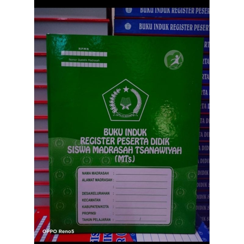 

Buku Induk Peserta Didik Siswa Madrasah Tsanawiyah (MTS)
